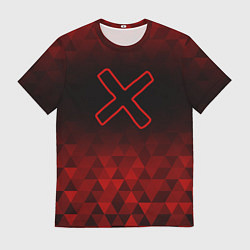 Футболка мужская A Silent Voice red poly, цвет: 3D-принт