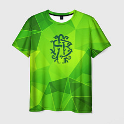 Футболка мужская Nickelback green poly, цвет: 3D-принт