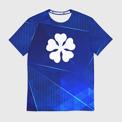 Футболка мужская Black Clover blue poly, цвет: 3D-принт