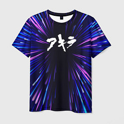 Футболка мужская Akira neon energy, цвет: 3D-принт