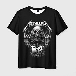 Футболка мужская Thrash metal - Metallica group, цвет: 3D-принт