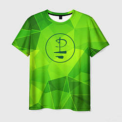 Футболка мужская Pink Floyd green poly, цвет: 3D-принт