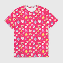 Футболка мужская Skzoo pattern pink, цвет: 3D-принт