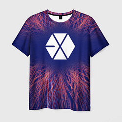 Футболка мужская Exo red energy, цвет: 3D-принт