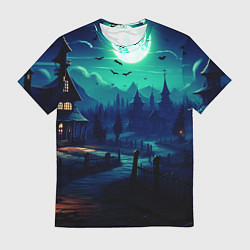 Футболка мужская Day of the Dead - Хэллоуин, цвет: 3D-принт