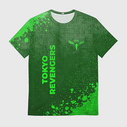 Футболка мужская Tokyo Revengers - green gradient вертикально, цвет: 3D-принт