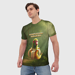 Футболка мужская Shimpanzinni Bananinni ии мем, цвет: 3D-принт — фото 2