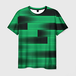Футболка мужская Color green square, цвет: 3D-принт