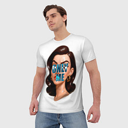 Футболка мужская Only Me, цвет: 3D-принт — фото 2