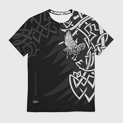 Футболка мужская Верные спутники Одина, цвет: 3D-принт