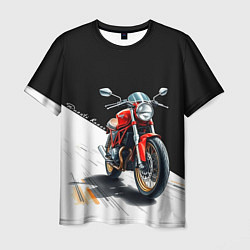 Футболка мужская Ducati Racer, цвет: 3D-принт