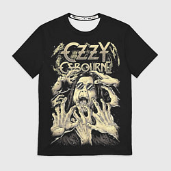 Футболка мужская Ozzy Osbourne - head and hands, цвет: 3D-принт