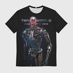 Футболка мужская T-800, цвет: 3D-принт