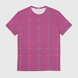 Футболка мужская Color pink stripes, цвет: 3D-принт