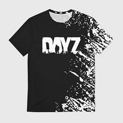 Футболка мужская Dayz брызги красок, цвет: 3D-принт