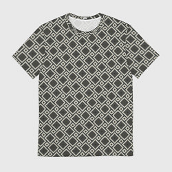 Футболка мужская Текстура из ромбов, цвет: 3D-принт