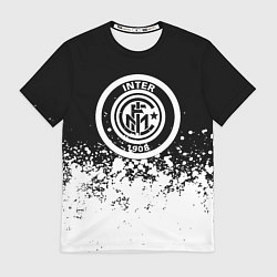 Футболка мужская Inter краски, цвет: 3D-принт