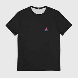 Футболка мужская New year eve in the forest, цвет: 3D-принт