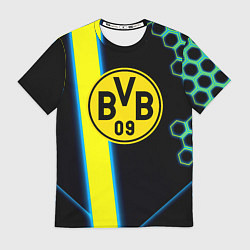 Футболка мужская Borussia соты броня, цвет: 3D-принт