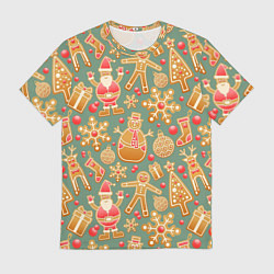 Мужская футболка Имбирные пряники