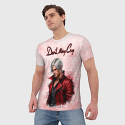 Футболка мужская Данте - дьявол может плакать, цвет: 3D-принт — фото 2
