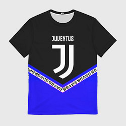 Футболка мужская Ювентус япония геометрия, цвет: 3D-принт