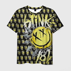 Футболка мужская Blink-182: Smile, цвет: 3D-принт