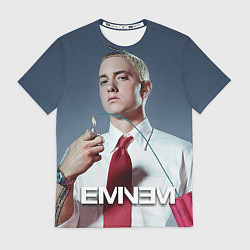 Футболка мужская Eminem Fire, цвет: 3D-принт