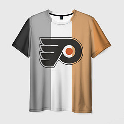Футболка мужская Philadelphia Flyers цвета 3D-принт — фото 1