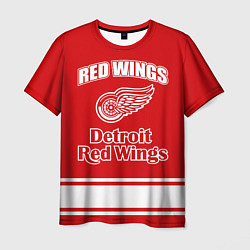 Футболка мужская Detroit red wings цвета 3D-принт — фото 1