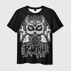 Футболка мужская BMTH Owl, цвет: 3D-принт