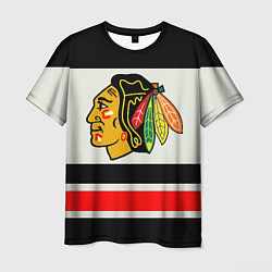 Футболка мужская Chicago Blackhawks, цвет: 3D-принт