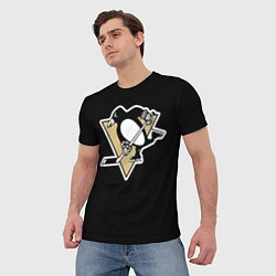 Футболка мужская Pittsburgh Penguins: Crosby, цвет: 3D-принт — фото 2