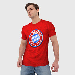 Футболка мужская Bayern FC, цвет: 3D-принт — фото 2