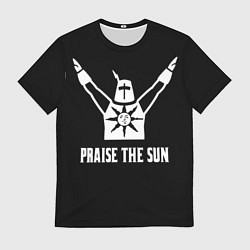 Футболка мужская Dark souls praise the sun knight Heida, цвет: 3D-принт