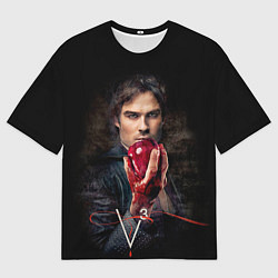 Мужская футболка оверсайз Damon Salvatore V3