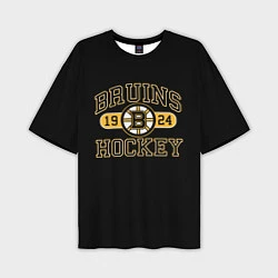 Мужская футболка оверсайз Boston Bruins: Est.1924