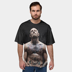 Футболка оверсайз мужская Конор Макгрегор, цвет: 3D-принт — фото 2