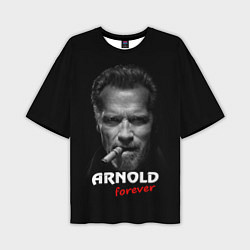 Мужская футболка оверсайз Arnold forever