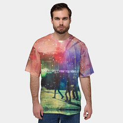 Футболка оверсайз мужская Placebo, цвет: 3D-принт — фото 2