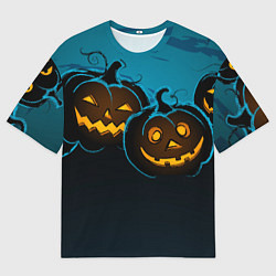 Мужская футболка оверсайз Halloween3