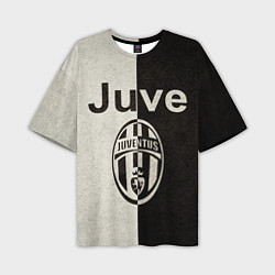 Футболка оверсайз мужская Juventus6, цвет: 3D-принт