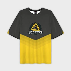 Мужская футболка оверсайз Godsent Uniform