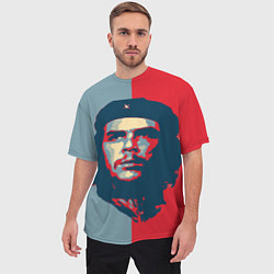 Футболка оверсайз мужская Che Guevara, цвет: 3D-принт — фото 2