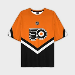 Мужская футболка оверсайз NHL: Philadelphia Flyers