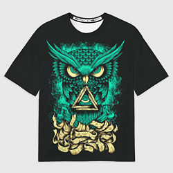 Футболка оверсайз мужская Bring Me The Horizon: Owl, цвет: 3D-принт