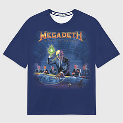 Мужская футболка оверсайз Megadeth: Rust In Peace