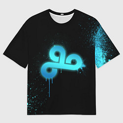 Мужская футболка оверсайз Cloud 9: Black collection