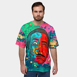 Футболка оверсайз мужская Dali Art, цвет: 3D-принт — фото 2