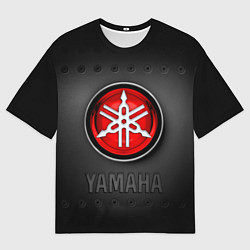 Футболка оверсайз мужская Yamaha, цвет: 3D-принт
